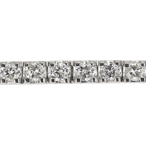 K18WG ダイヤモンド ブレスレット 2.00ct テニス