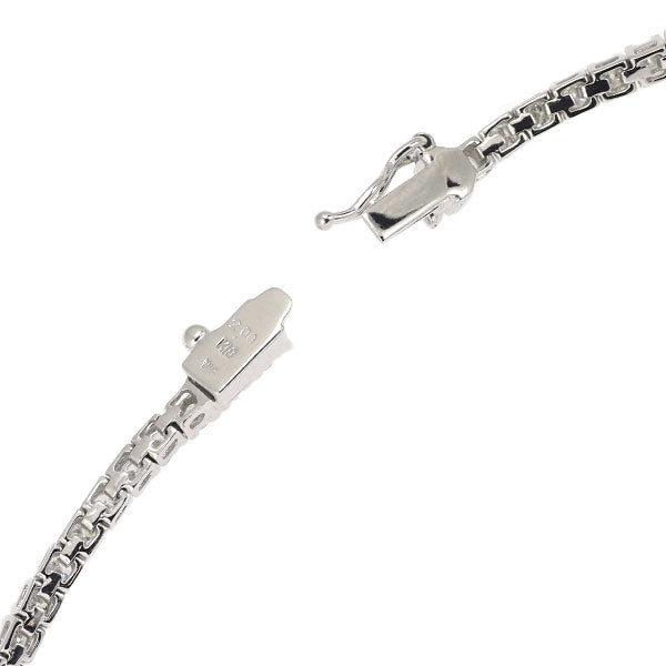 K18WG ダイヤモンド ブレスレット 2.00ct テニス