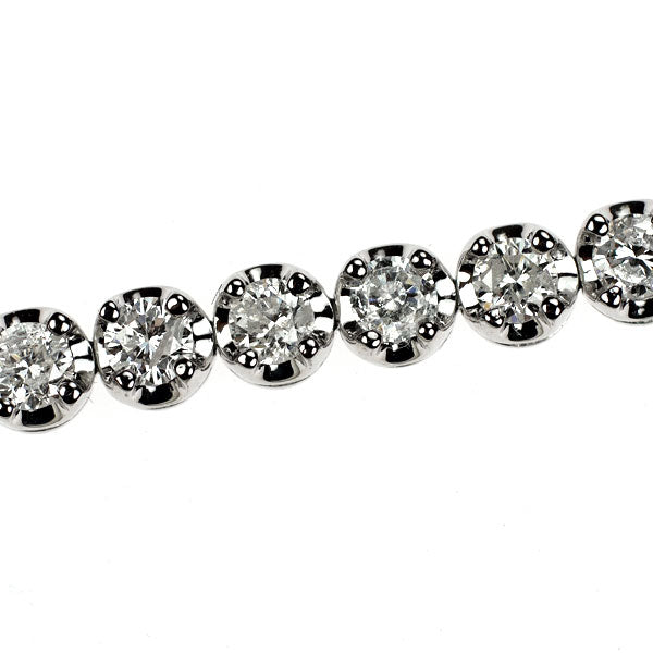 Pt850 ダイヤモンド ブレスレット 5.00ct テニス