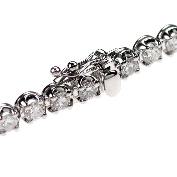 Pt850 ダイヤモンド ブレスレット 5.00ct テニス