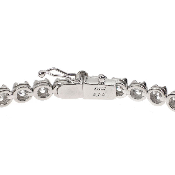 Pt850 ダイヤモンド ブレスレット 5.00ct テニス