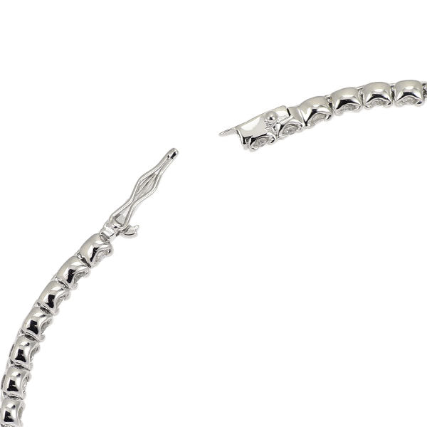 K18WG ダイヤモンド ブレスレット 1.15ct テニス