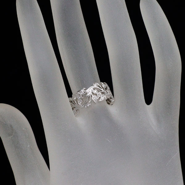 カールブラックバーン K18WG ダイヤモンド リング 0.38ct