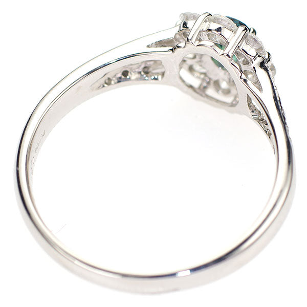 【値下げ交渉可】鑑別書付き pt900 天然アレキサンドライト サイズ14号 鑑別書付き pt900 天然アレキサンドライト サイズ14号