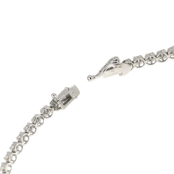 K18WG ダイヤモンド テニス ブレスレット 2.00ct