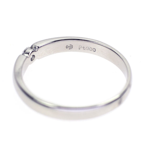 田崎真珠 Pt900 ダイヤモンド リング 0.07ct