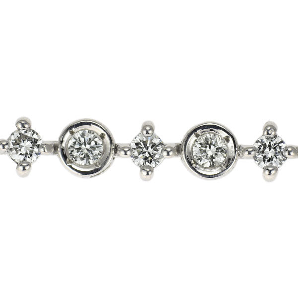 DTC K18WG ダイヤモンド ブレスレット 1.50ct LINE