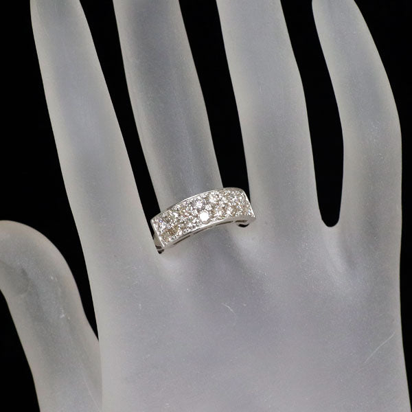 Pt950 ダイヤモンド リング 1.00ct 伸縮式