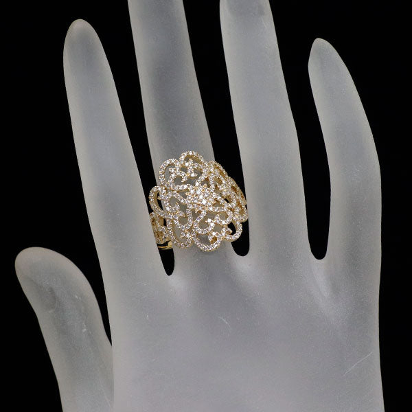 K18YG ダイヤモンド リング 1.05ct