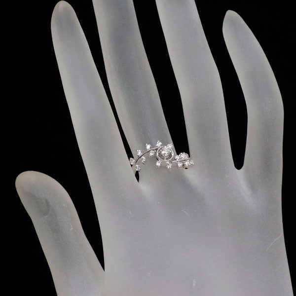 K18WG ダイヤモンド リング 0.09ct D0.41ct