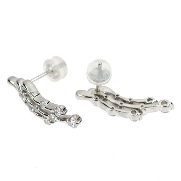 Pt900 ダイヤモンド ピアス 0.72ct
