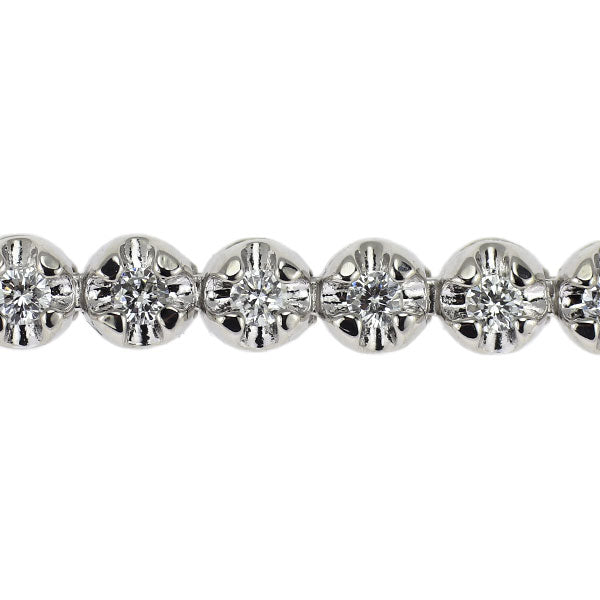 Pt850 ダイヤモンド ブレスレット 1.00ct テニス