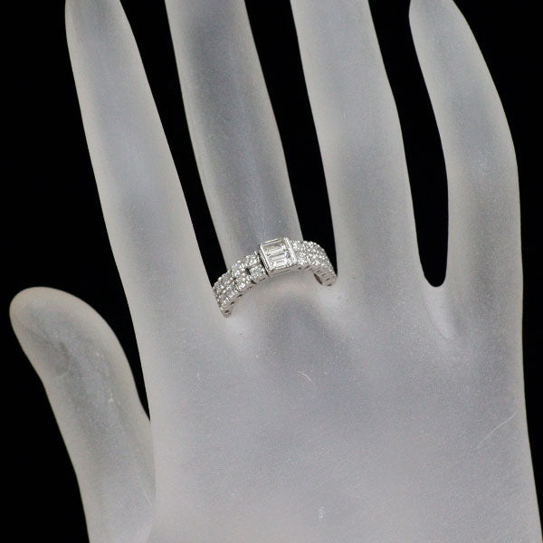 K18WG ダイヤモンド リング 1.38ct