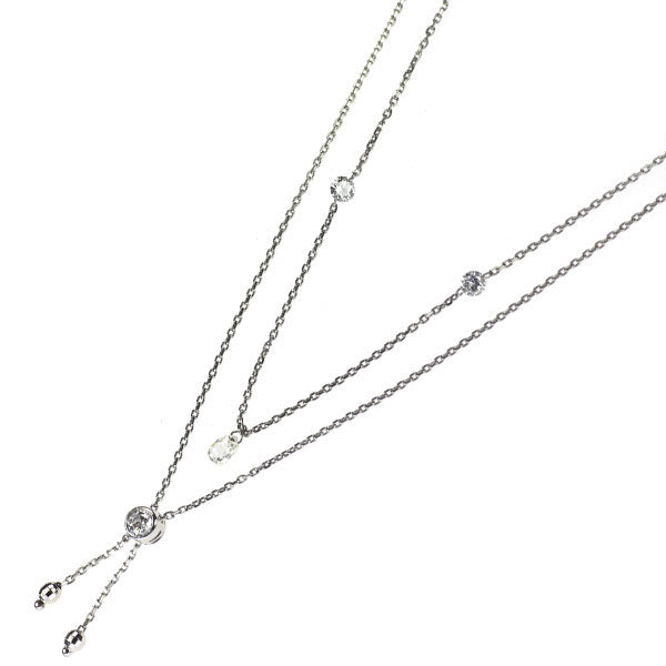 Pt900/ Pt850/ K18PG ダイヤモンド ネックレス 2.61ct