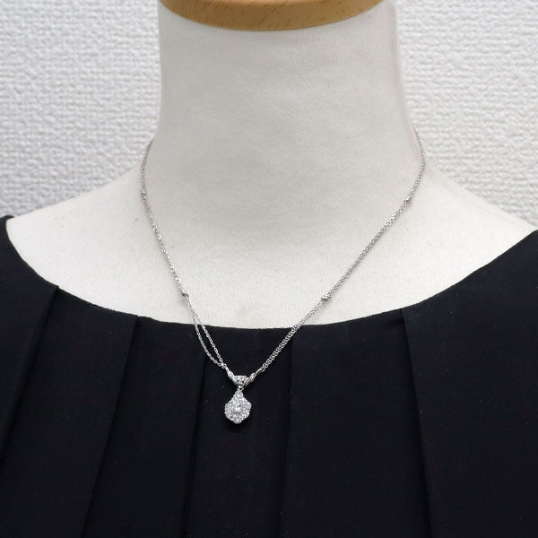 Pt900/ Pt850 ダイヤモンド ペンダントネックレス 1.00ct