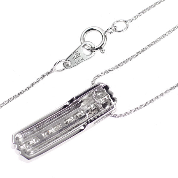 K18WG ダイヤモンド ペンダントネックレス 0.30ct