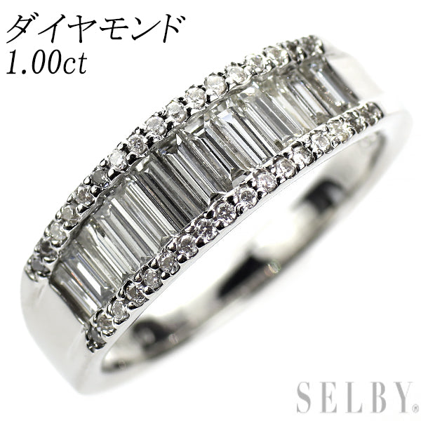 Pt900 1.00ctダイヤモンドリング Pt900 ダイヤモンド リング 1.00ct — セルビーオンラインストア