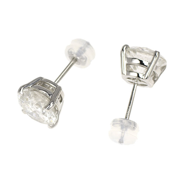 新品 Pt900 片側LDH ダイヤモンド ピアス 4.597ct J I1 VG/G