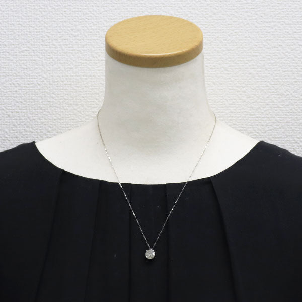 新品 Pt900/ Pt850 ダイヤモンド ペンダントネックレス 2.437ct K（Faint Brown） I3 G