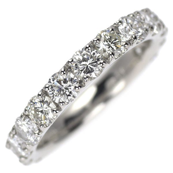 新品 Pt900 ダイヤモンド リング 2.039ct E-H SI1-2 VG/G ハーフエタニティ