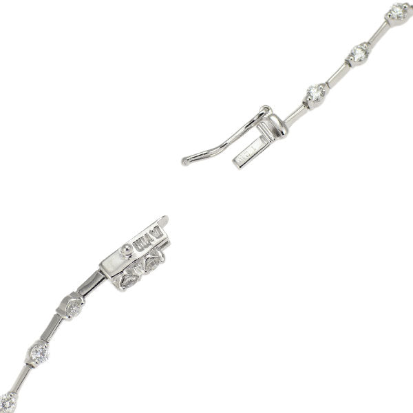 DTC K18WG ダイヤモンド ブレスレット 1.25ct LINE