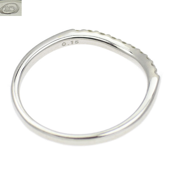 スイート10 K18WG ダイヤモンド リング 0.15ct