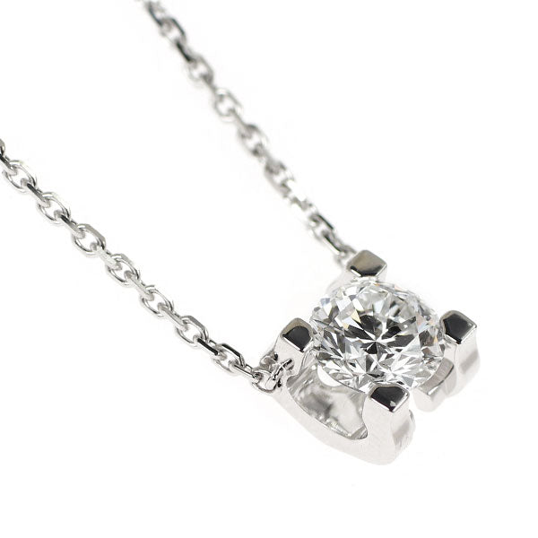 カルティエ K18WG ダイヤモンド ペンダントネックレス 0.51ct E VVS2 VG Cドゥカルティエ 《セルビー銀座店》【中古】