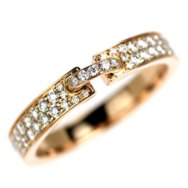 ショーメ K18PG ダイヤモンド リング リアン エヴィダンス 54号 《セルビー銀座店》【中古】