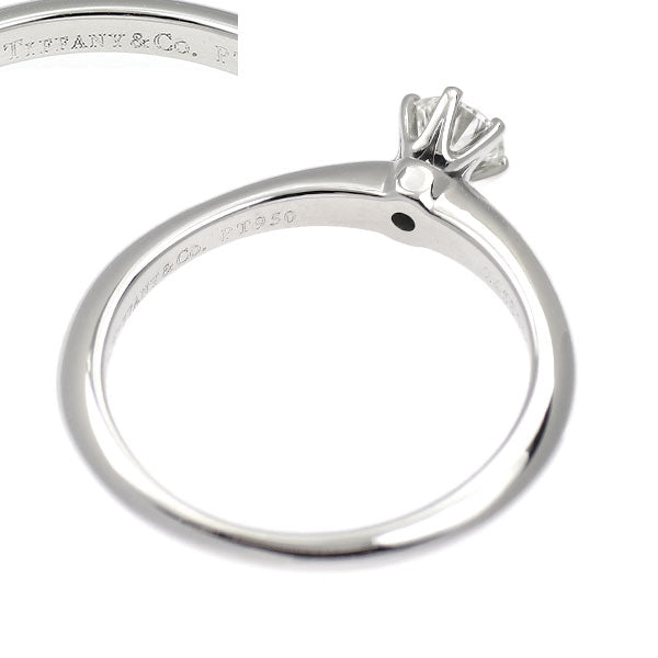 ティファニー Pt950 ダイヤモンド リング 0.26ct ソリティア