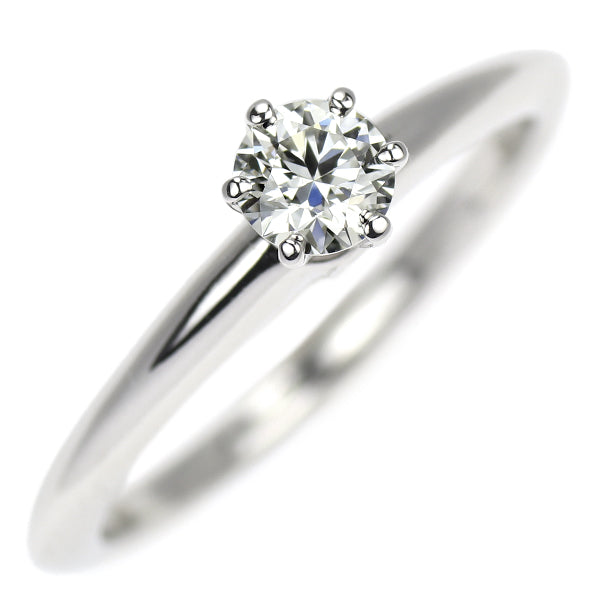 ティファニー Pt950 ダイヤモンド リング 0.26ct ソリティア