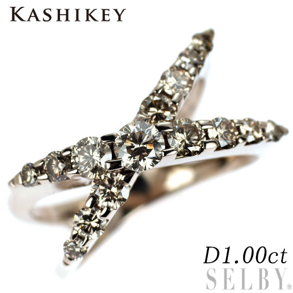 カシケイ/Kashikey K18BG ダイヤモンド リング 1.00ct ネイキッド