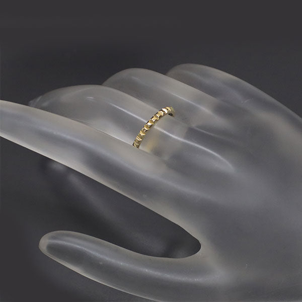 ブシュロン K18YG リング キャトル クル ド パリ スモール 46号