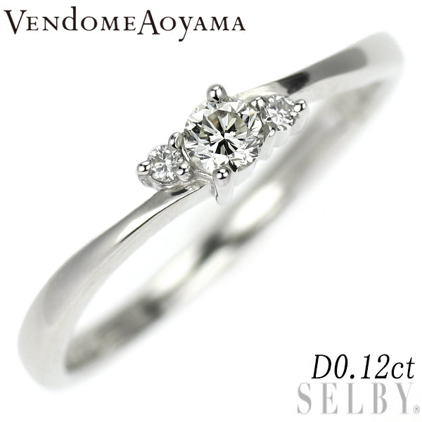 ヴァンドーム青山 ダイアモンド 指輪リング Pt950 Vendome Aoyama