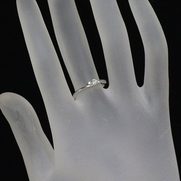 ヴァンドーム青山 Pt950 ダイヤモンド リング 0.12ct