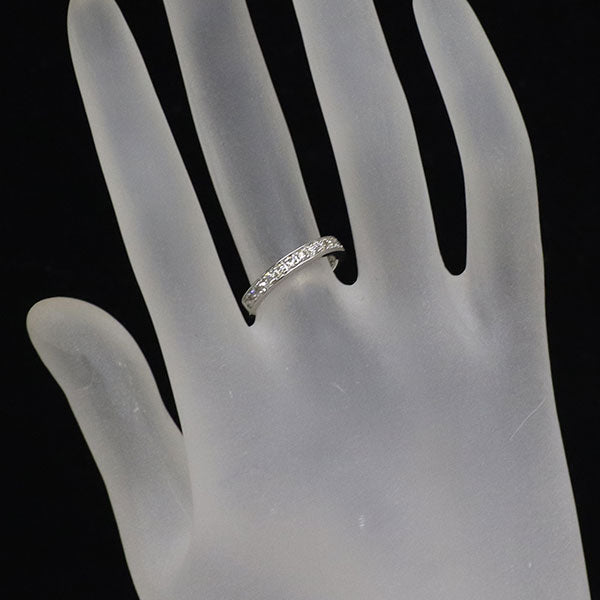 Pt900 ダイヤモンド リング 0.50ct セミエタニティ