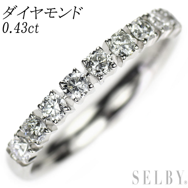 Pt950 ダイヤモンド リング 0.43ct
