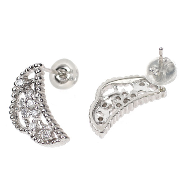 Pt900 ダイヤモンド ピアス 0.33ct