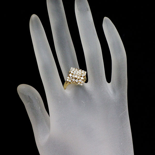 K18YG ダイヤモンド リング 1.02ct