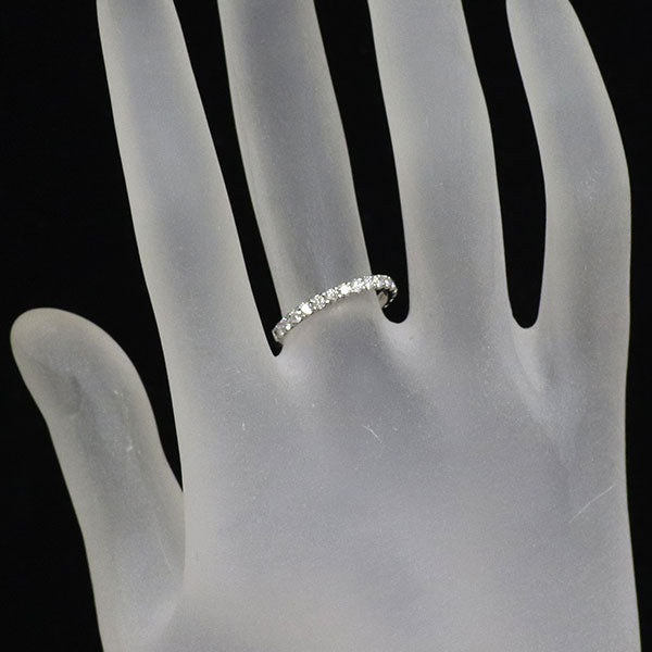 スタージュエリー Pt950 ダイヤモンド リング 0.30ct セミエタニティ