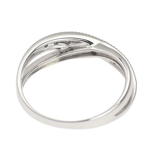 K10WG ダイヤモンド リング 0.20ct — セルビーオンラインストア