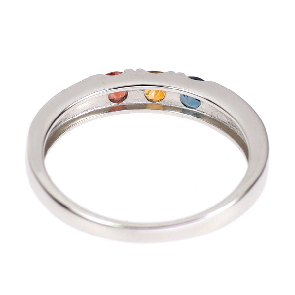 Pt900 カラーストーン リング — セルビーオンラインストア