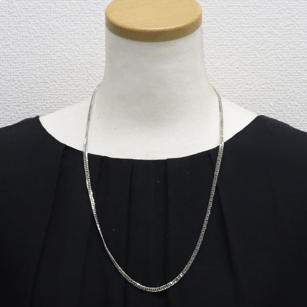Pt850 喜平 ネックレス  6面ダブル  60cm