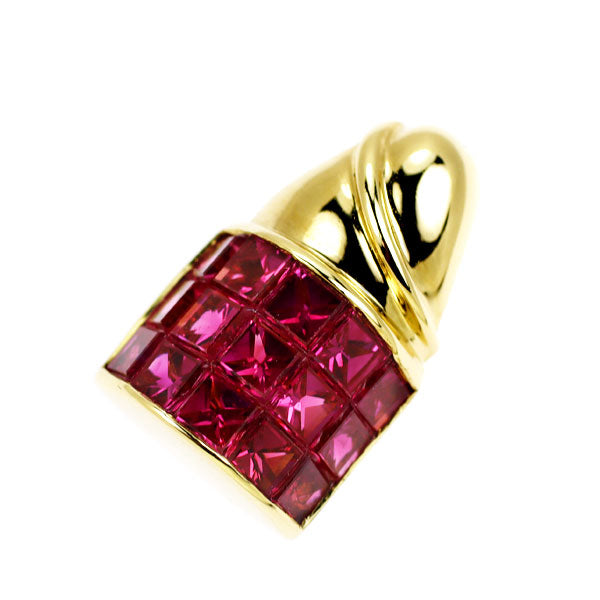 K18WG ルビー　ミステリーセッティング　ペントップ jewel planet 公式サイト / 【代行販売】K18WG ルビー 0.60ct