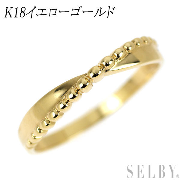 K18YG デザイン リング