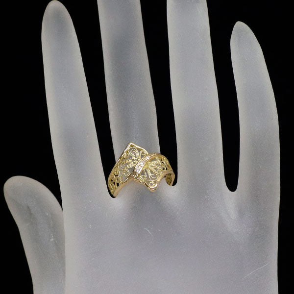 K18YG ダイヤモンド リング 0.02ct