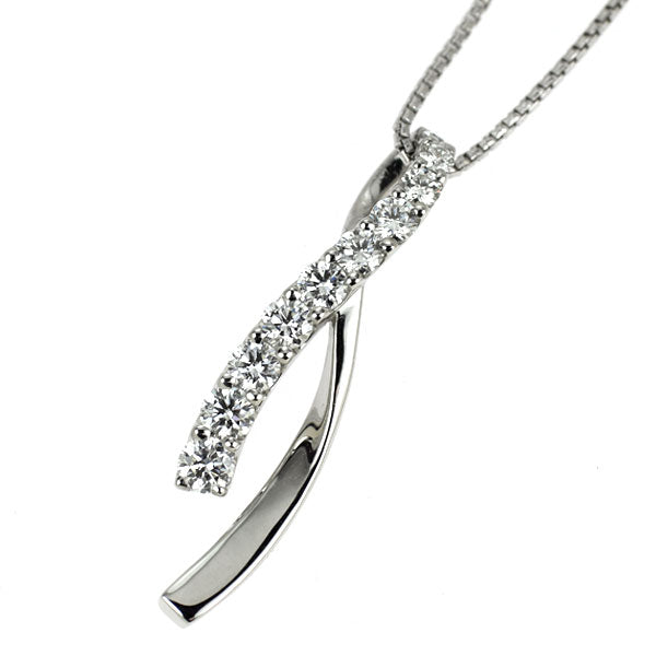 プラチナギルド Pt950 ダイヤモンド ペンダントネックレス 0.70ct