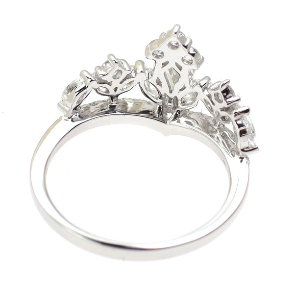 K18WG ダイヤモンド リング 1.00ct