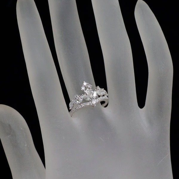 K18WG ダイヤモンド リング 1.00ct