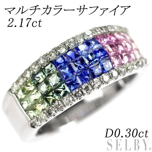 爆安！！！K18PG ハーフエタニティリング 天然ダイヤモンド0.30ct