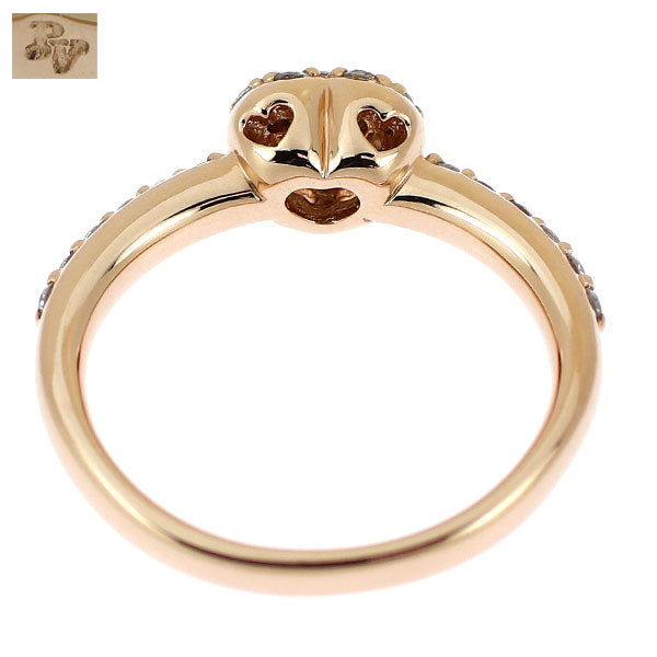 ポンテヴェキオ K18PG ダイヤモンド リング 0.25ct ハート